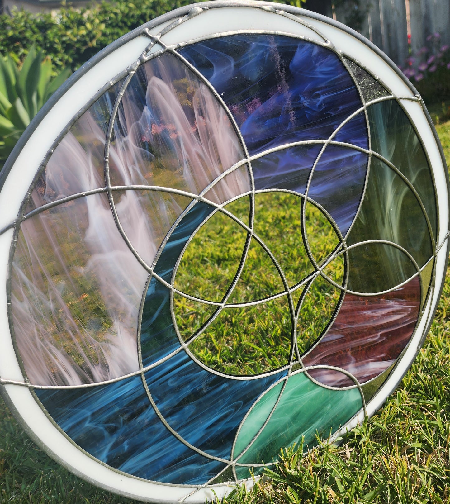 "Parts Within" Circular Mirror