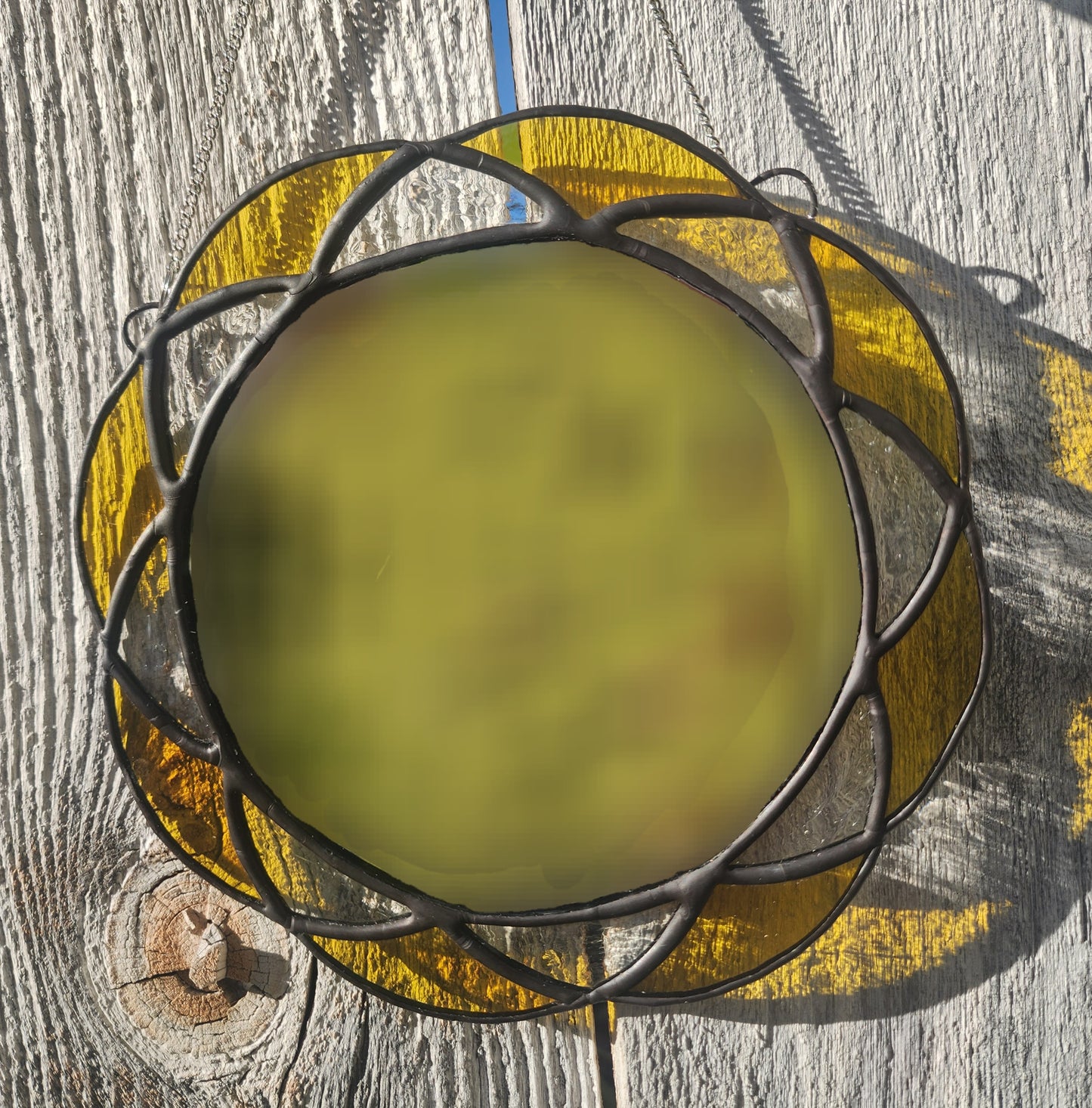 Yellow Sunflower Mirror